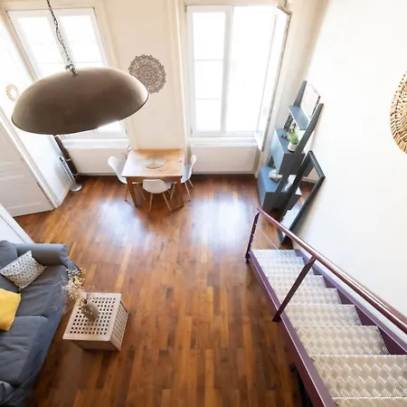 L'indigo- Coup De Coeur Canut - Croix Rousse Apartman *